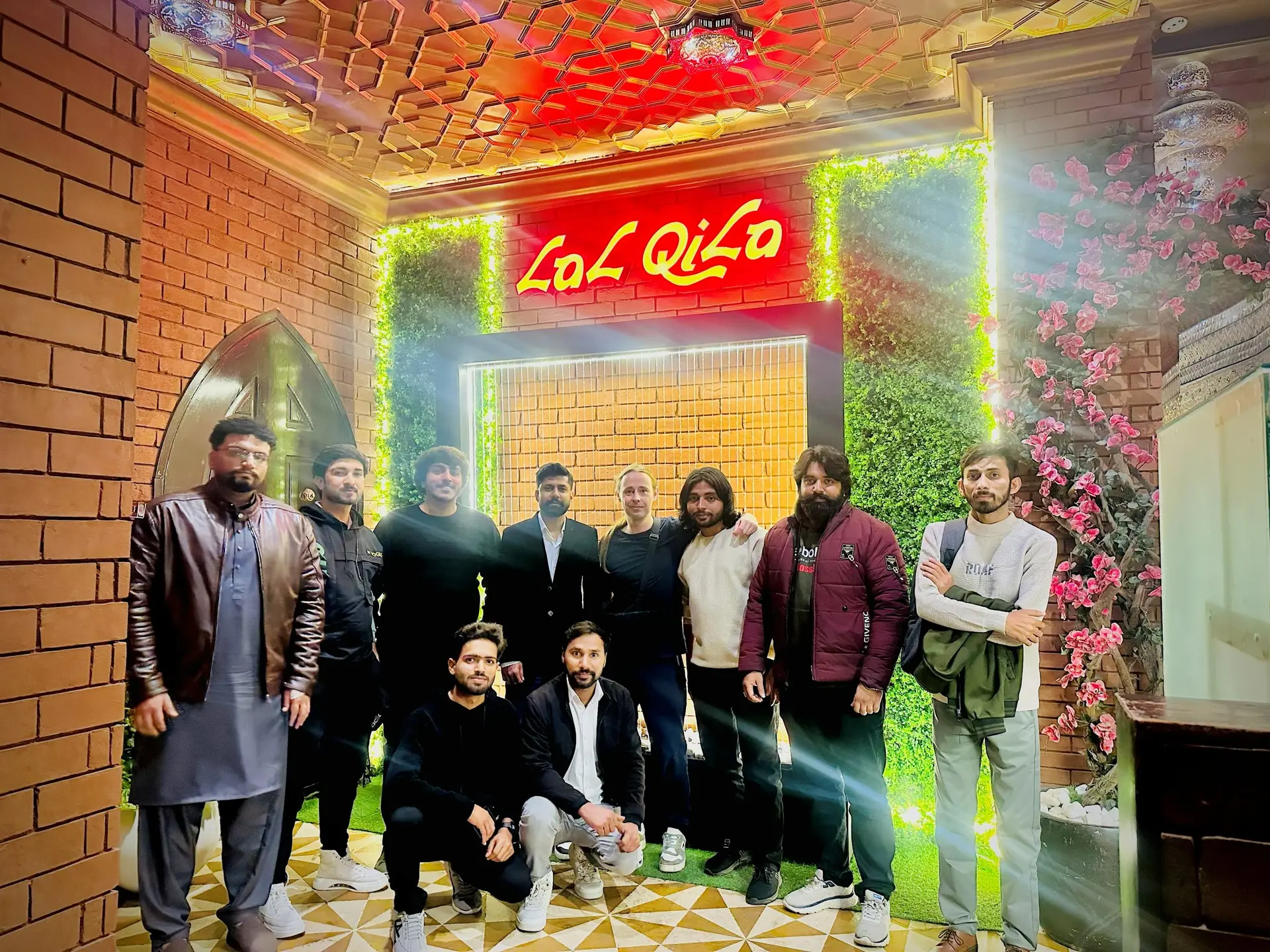 The team at Lal Qila restaurant